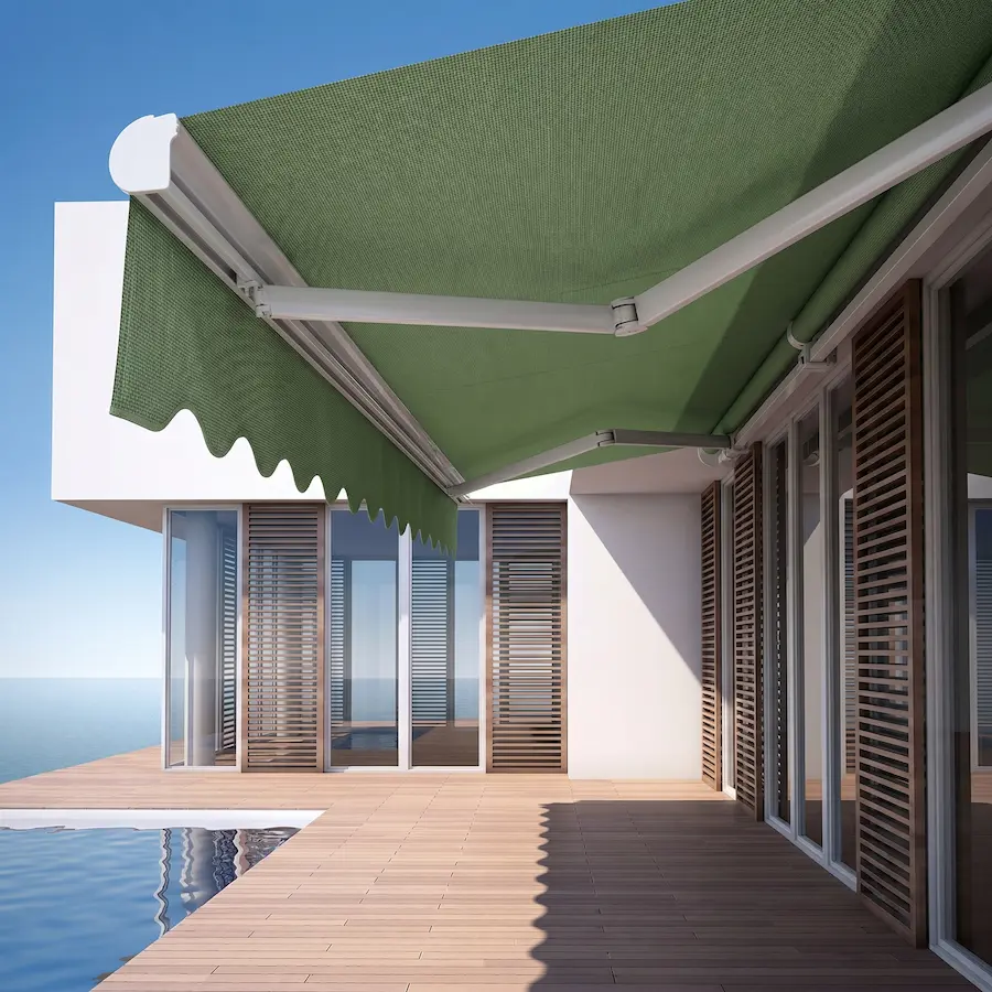 Tenda Arquati con piscina