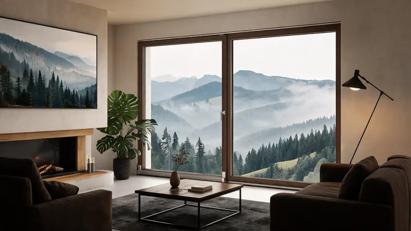 Serramenti Arquati con vista panoramica